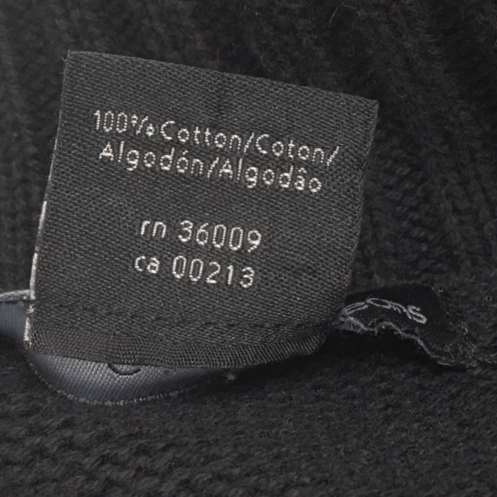 🚨Calvin Klein Womens Sweater XL Black Cable Knit - Picture 3 of 8